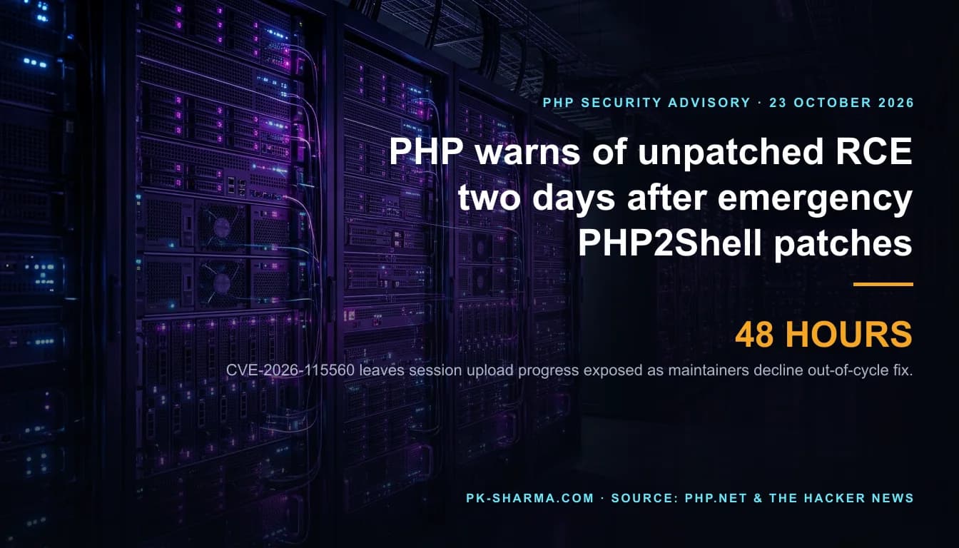 Dark editorial shot of enterprise web application server racks glowing in purple and electric indigo in a modern data centre.
