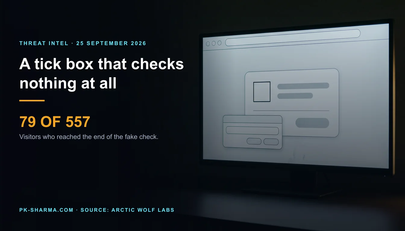 Editorial illustration for the briefing: The attacker's dashboard calls these 79 events executions. The researchers who found it refuse the word
